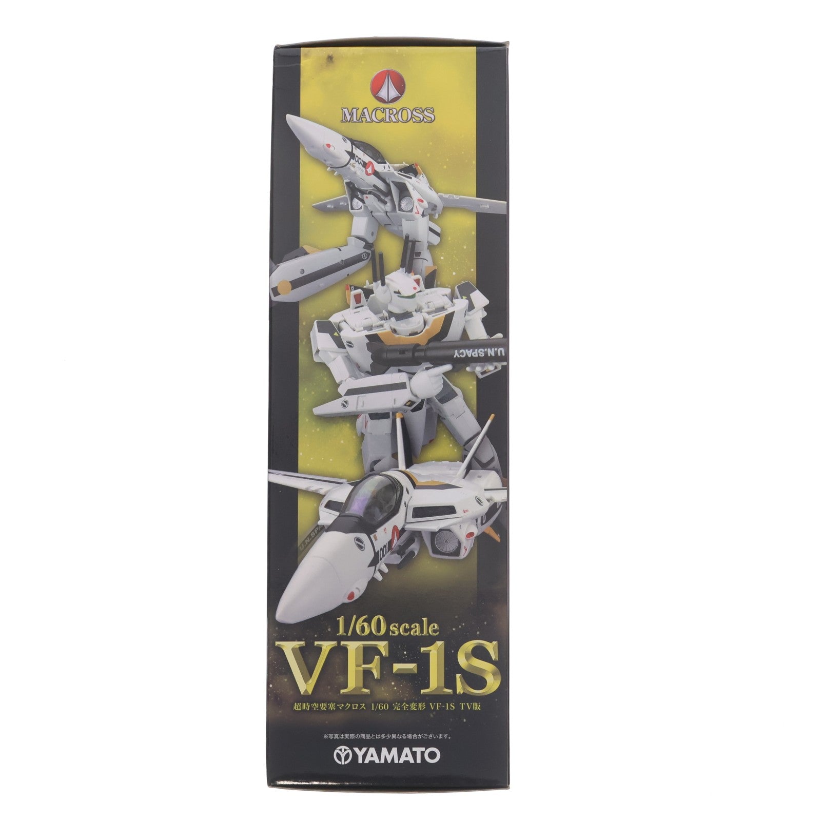 【中古即納】[TOY] やまとマクロスシリーズ 完全変形 1/60 VF-1S TV版 オプションパーツ付 超時空要塞マクロス 完成トイ YAMATO(やまと)(20120531)