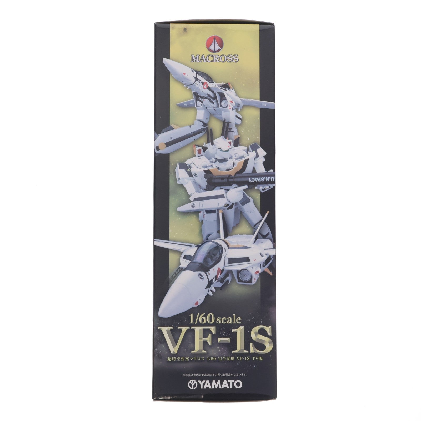【中古即納】[TOY] やまとマクロスシリーズ 完全変形 1/60 VF-1S TV版 オプションパーツ付 超時空要塞マクロス 完成トイ YAMATO(やまと)(20120531)