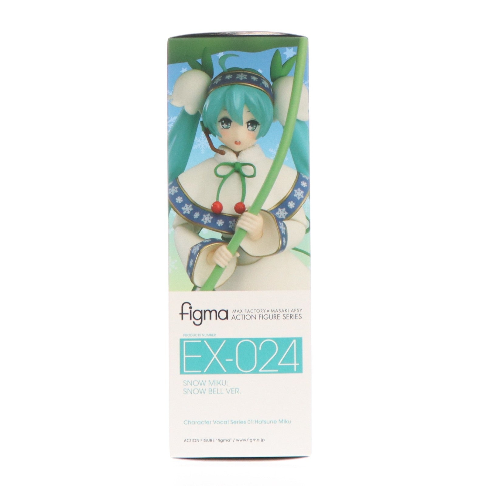 【中古即納】[FIG] figma(フィグマ) EX-024 雪ミク Snow Bell ver. キャラクター・ボーカル・シリーズ01 初音ミク 完成品 可動フィギュア ワンフェス2015冬&GOODSMILE ONLINE SHOP限定 マックスファクトリー(20150208)