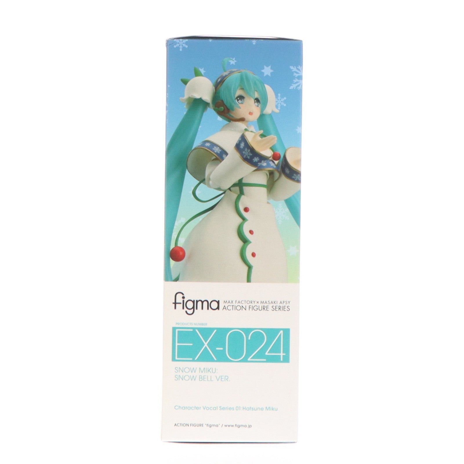 【中古即納】[FIG] figma(フィグマ) EX-024 雪ミク Snow Bell ver. キャラクター・ボーカル・シリーズ01 初音ミク 完成品 可動フィギュア ワンフェス2015冬&GOODSMILE ONLINE SHOP限定 マックスファクトリー(20150208)
