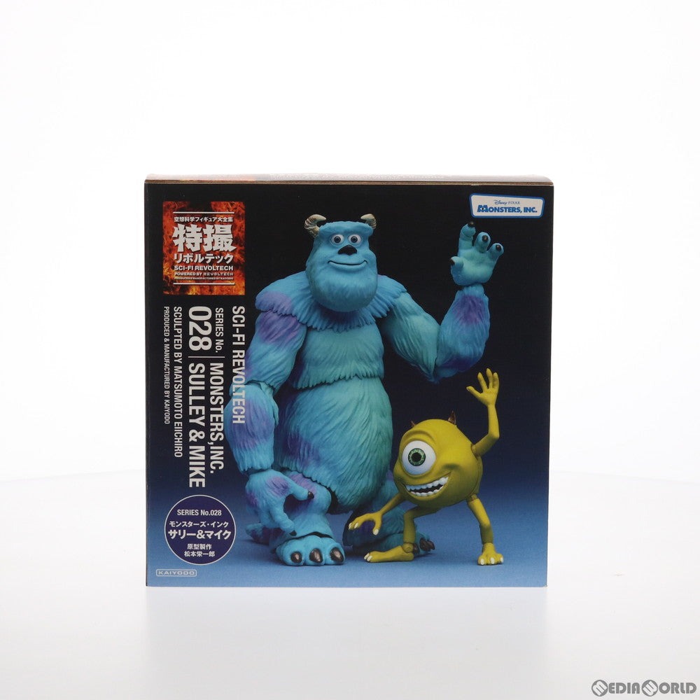 【中古即納】[FIG] 特撮リボルテック No.028 サリーとマイク モンスターズ・インク 完成品 可動フィギュア 海洋堂(20110630)