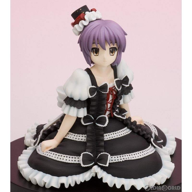 【中古即納】[FIG] 長門有希(ながとゆき) ゴスロリver. 涼宮ハルヒの憂鬱 1/7 完成品 フィギュア(PVC46) オーキッドシード(20090701)