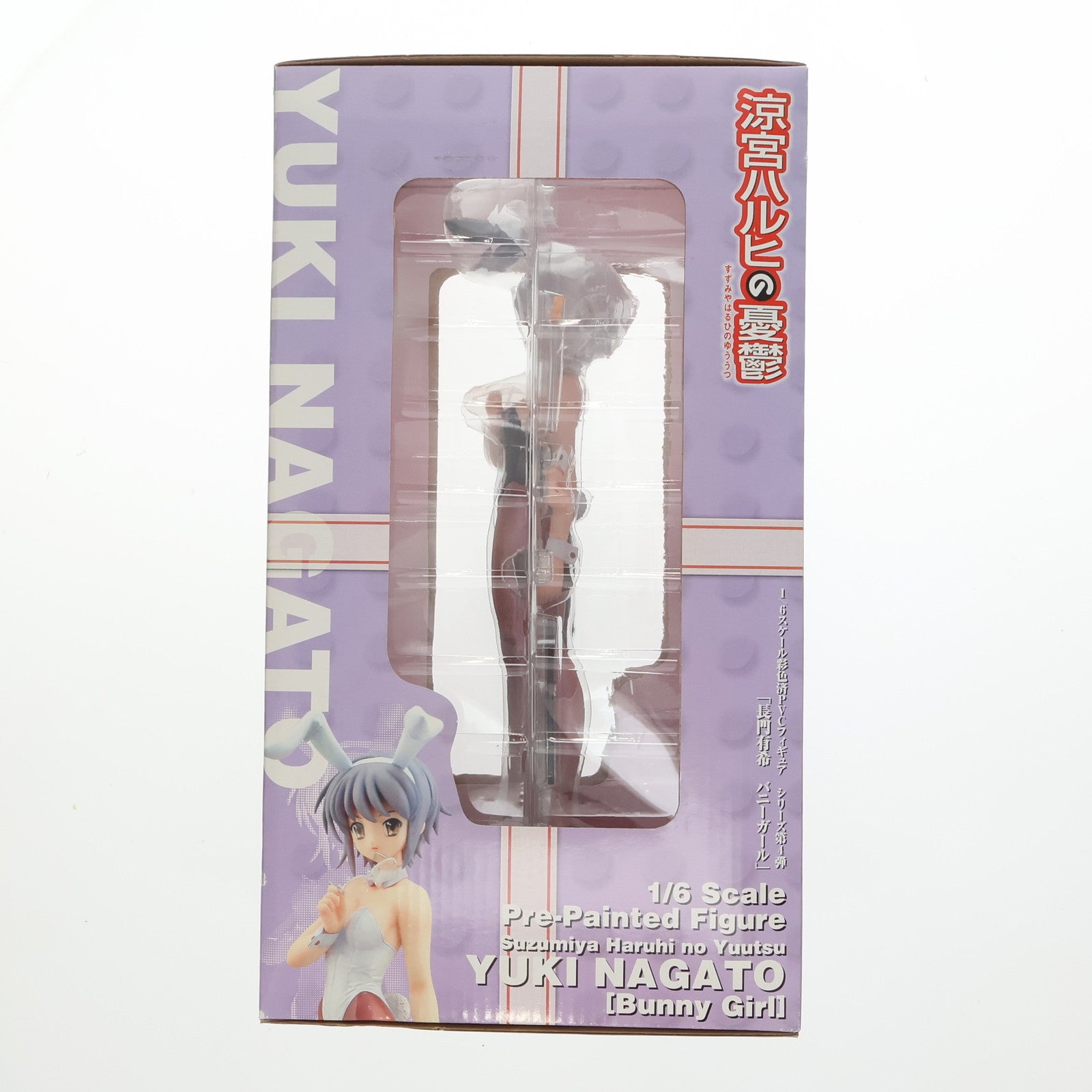 【中古即納】[FIG] 長門有希(ながとゆき) バニーガールブラックバニーVer) 涼宮ハルヒの憂鬱 1/6 完成品 フィギュア アトリエ彩(20070503)