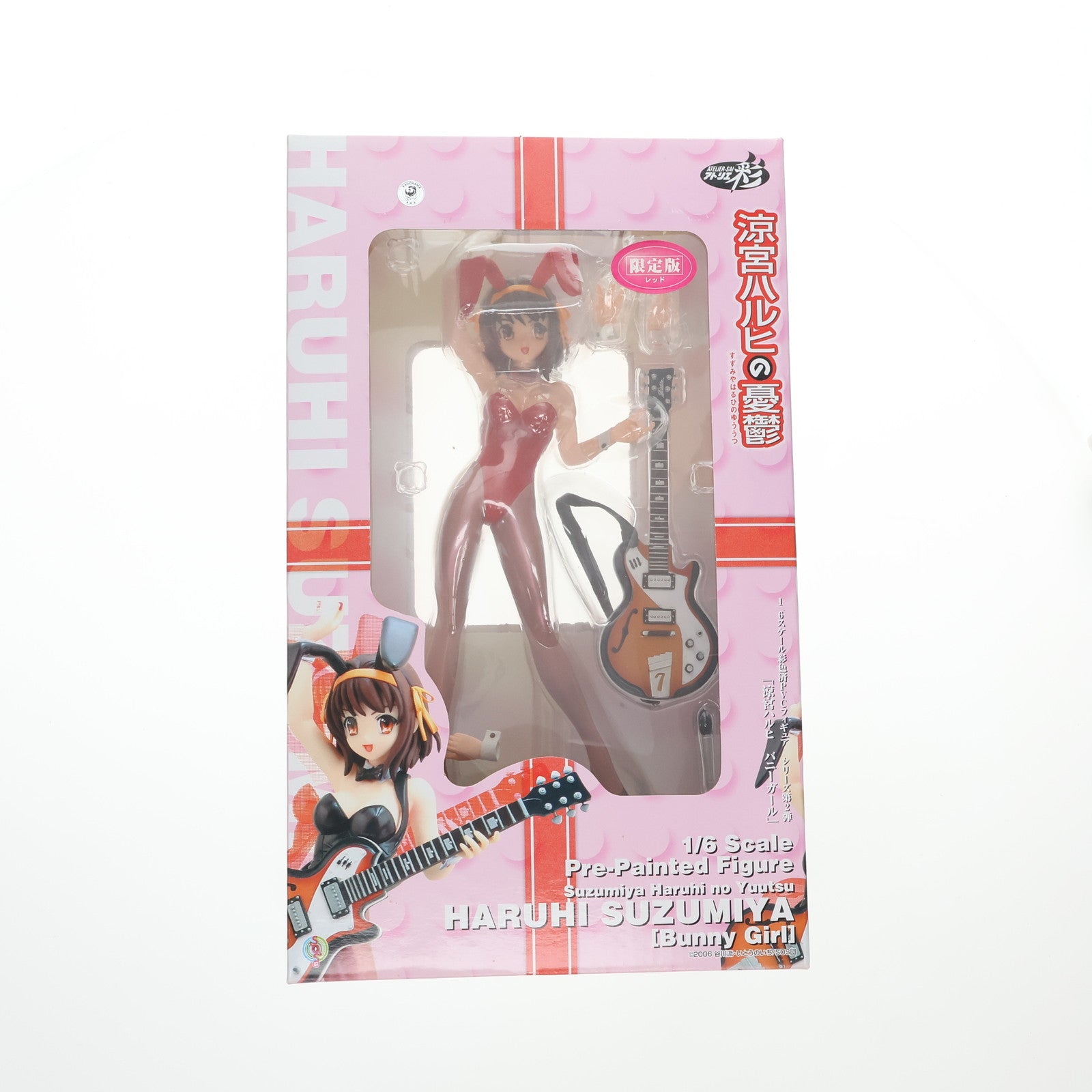 【中古即納】[FIG] 涼宮ハルヒ(すずみやはるひ) バニーガール レッドVer. 涼宮ハルヒの憂鬱 1/6 完成品 フィギュア アトリエ彩(20070131)