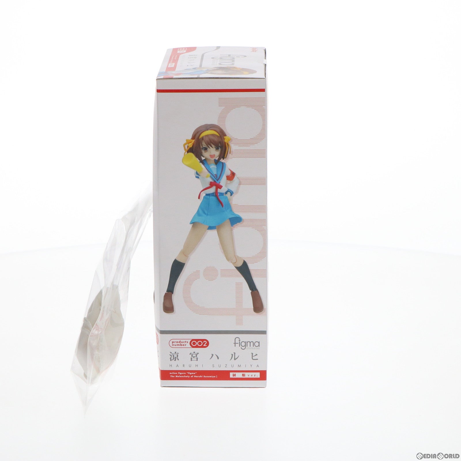 【中古即納】[FIG] クリスマスキャンペーン特典付属 figma(フィグマ) 002 涼宮ハルヒ(すずみやはるひ) 制服ver. 涼宮ハルヒの憂鬱 完成品 可動フィギュア マックスファクトリー(20080430)