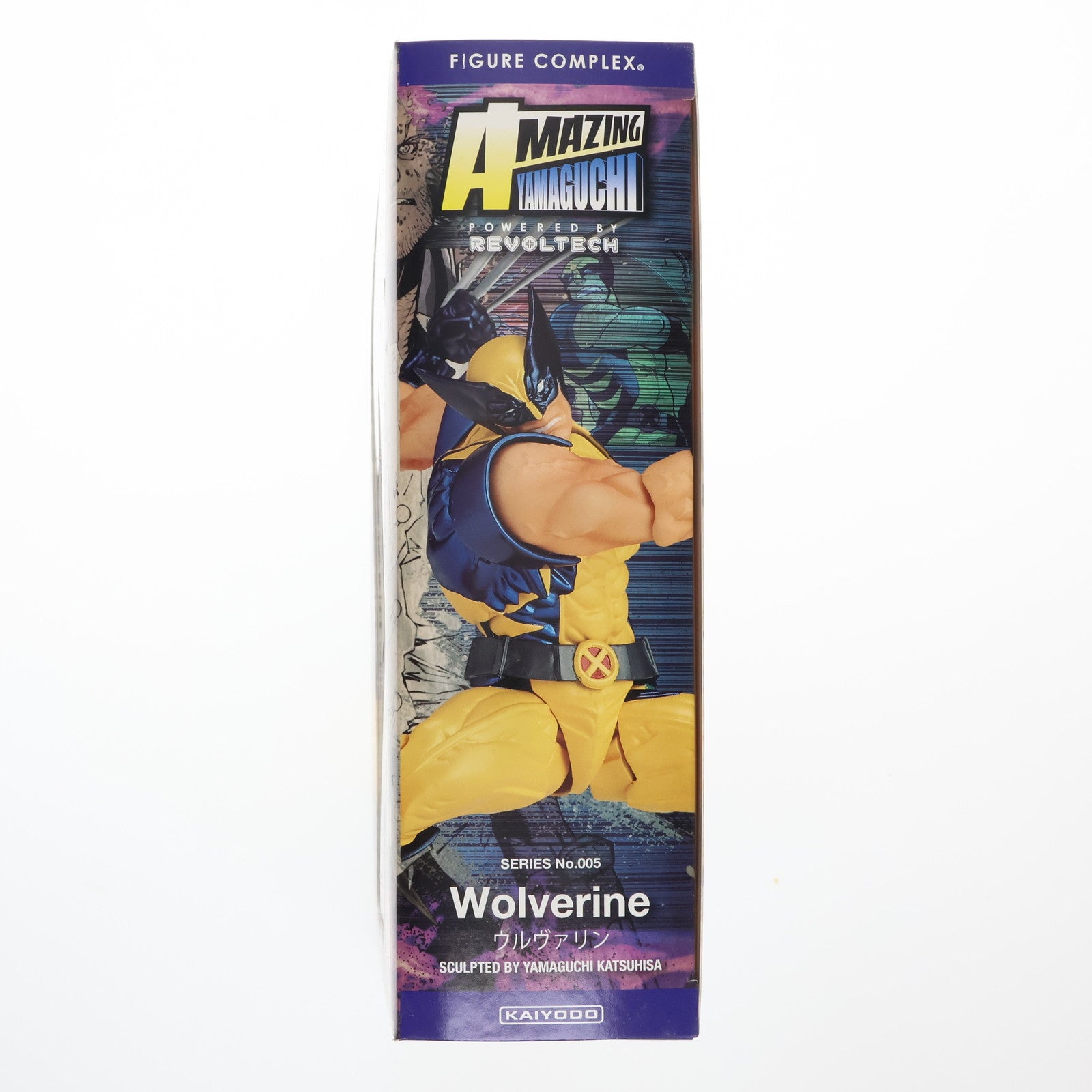 【中古即納】[FIG] フィギュアコンプレックス アメイジングヤマグチ No.005 WOLVERINE(ウルヴァリン) X-Men(エックスメン) 完成品 可動フィギュア 海洋堂(20170923)