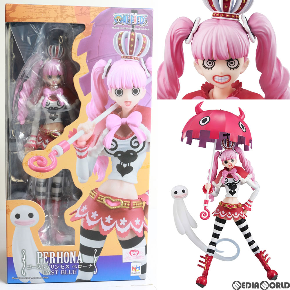 【中古即納】[FIG] ヴァリアブルアクションヒーローズ ゴーストプリンセス ペローナ PAST BLUE ONE PIECE(ワンピース) 完成品 フィギュア メガハウス(20170929)