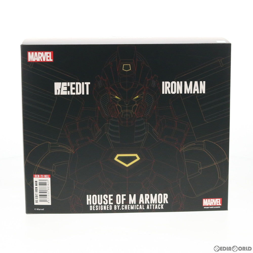 【中古即納】[FIG] RE:EDIT IRON MAN #12 HOUSE OF M Armor IRONMAN:HOUSE OF M(アイアンマン:ハウス・オブ・M) 完成品 可動フィギュア 千値練(せんちねる)(20171022)