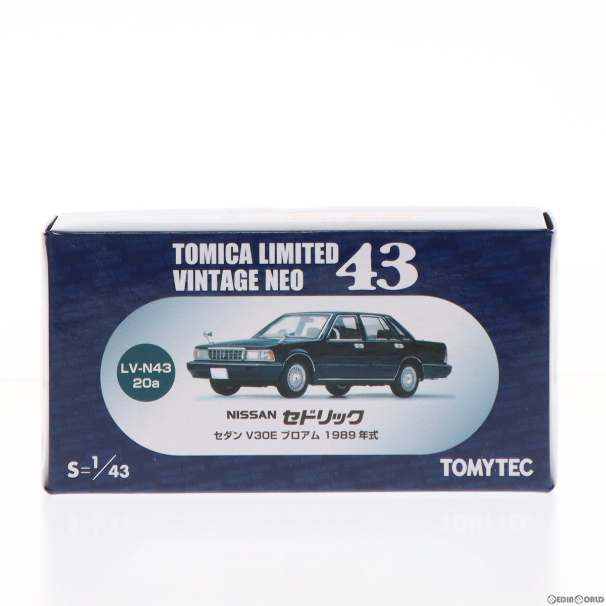 【新品】【お取り寄せ】[MDL] トミカリミテッドヴィンテージ 43 LV-N43-20a セドリックセダン V30E ブロアム(紺) 1/43 完成品 ミニカー TOMYTEC(トミーテック)(20171014)