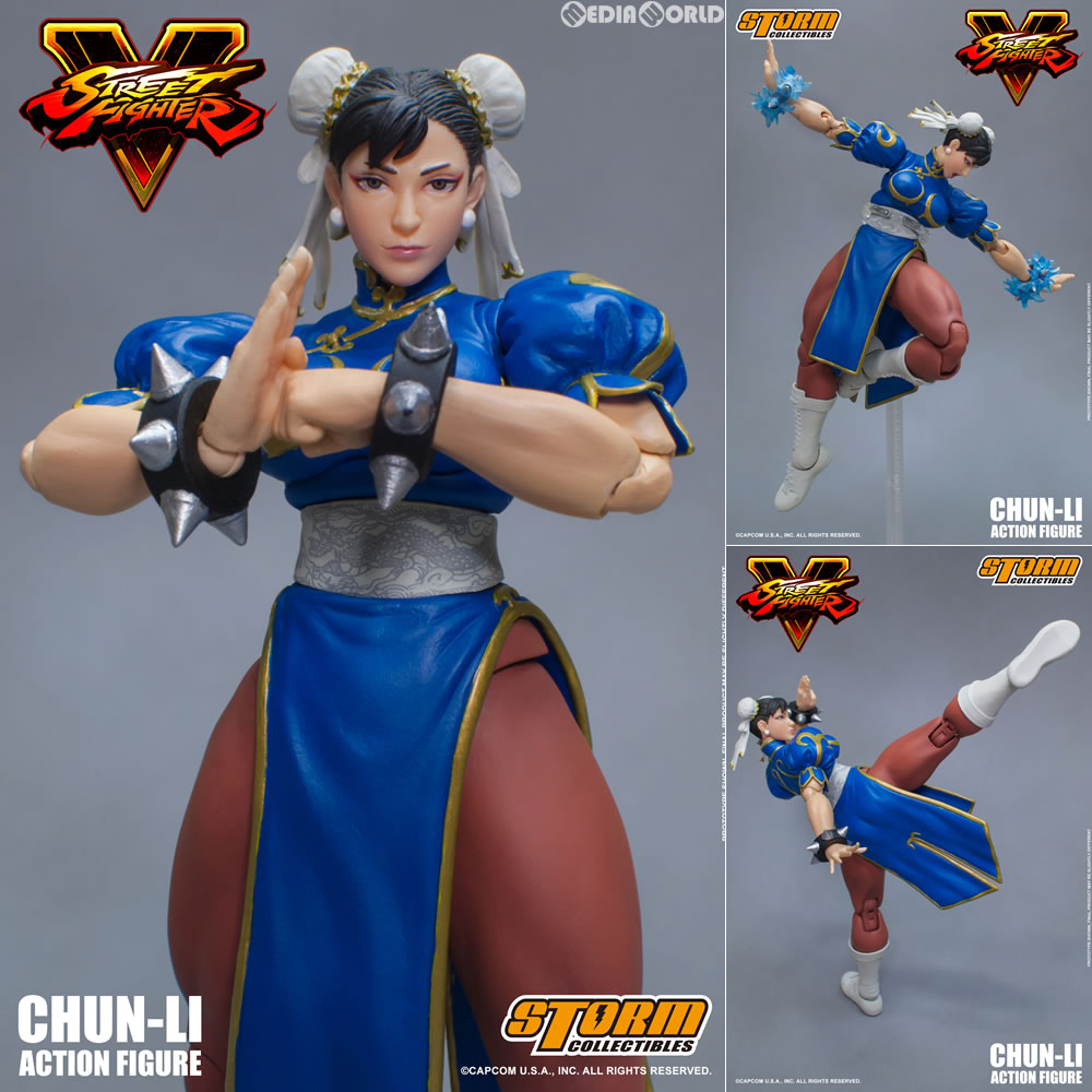 【新品即納】[FIG] 春麗(チュンリー) ストリートファイターV 完成品 アクションフィギュア ストームコレクティブルズ(20171118)
