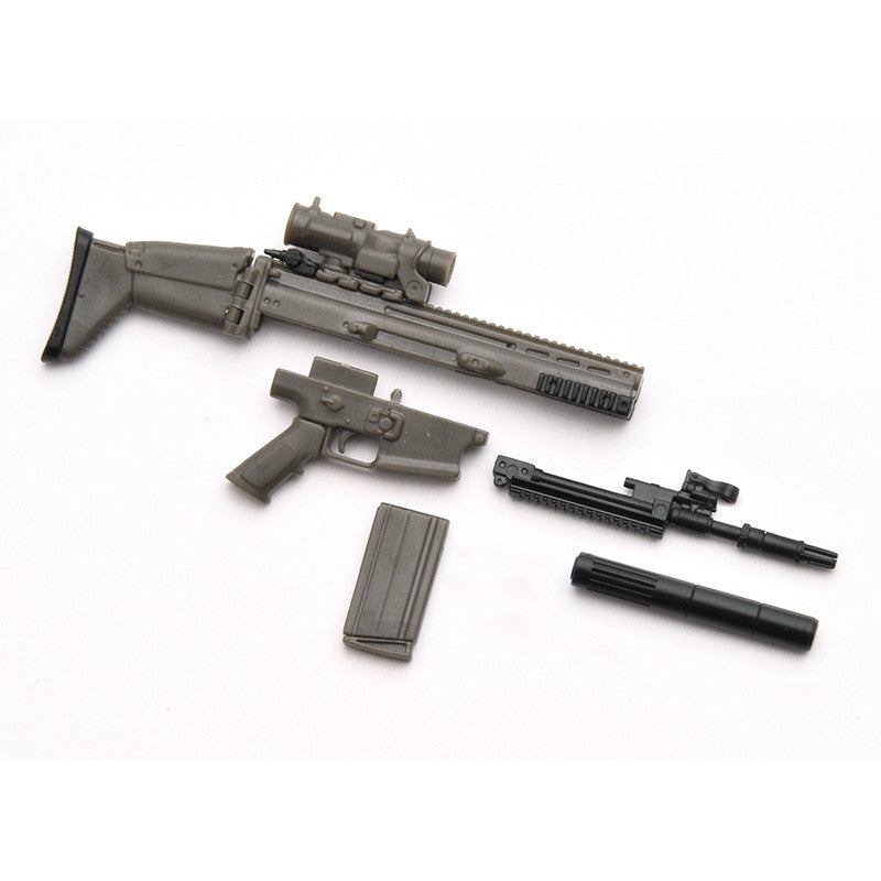 【中古即納】[PTM] LittleArmory(リトルアーモリー) LA003 1/12 SCAR-Hタイプ プラモデル(255529) TOMYTEC(トミーテック) (20140630)