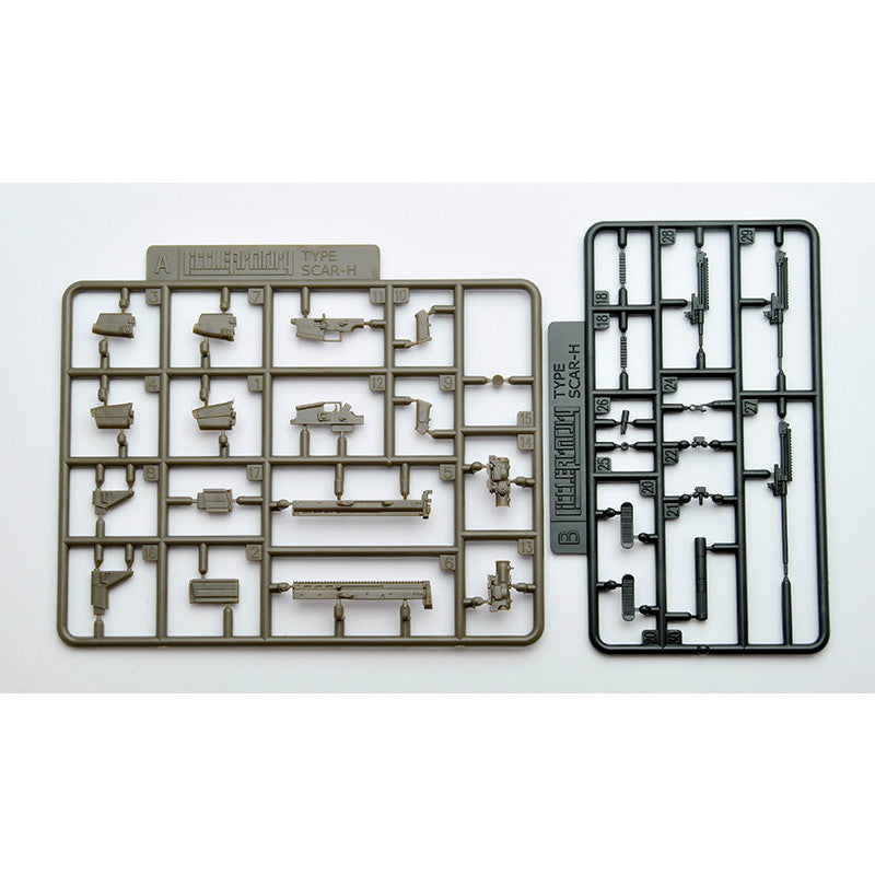 【中古即納】[PTM] LittleArmory(リトルアーモリー) LA003 1/12 SCAR-Hタイプ プラモデル(255529) TOMYTEC(トミーテック) (20140630)