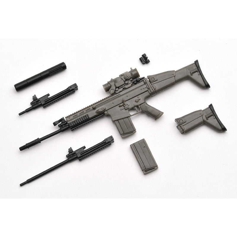 【中古即納】[PTM] LittleArmory(リトルアーモリー) LA003 1/12 SCAR-Hタイプ プラモデル(255529) TOMYTEC(トミーテック) (20140630)