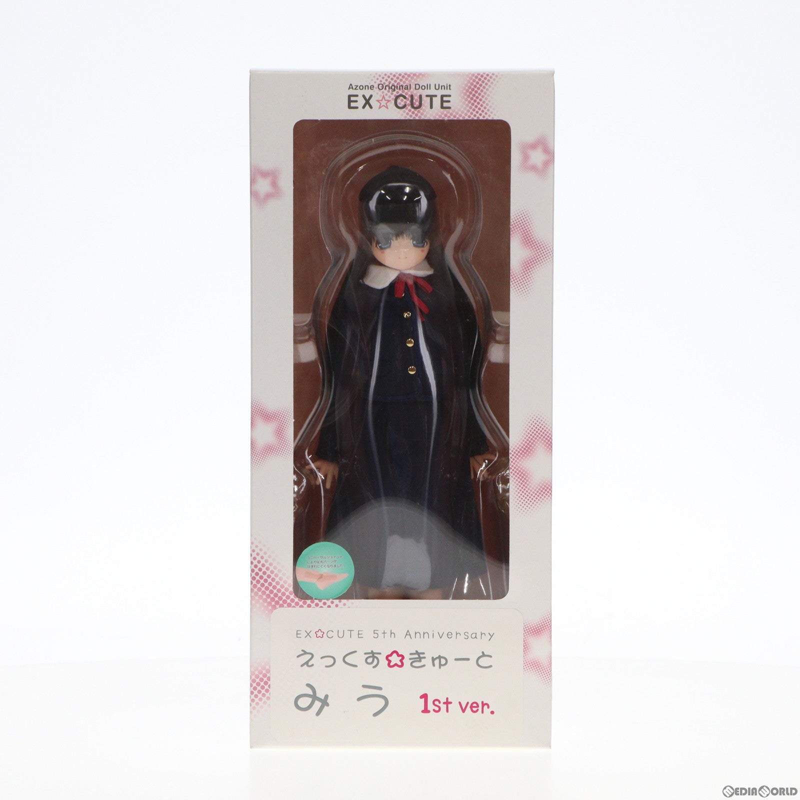 【中古即納】[DOL] 2010えっくす☆きゅーと 5th anniv./みう 髪色:ブラック 完成品 ドール アゾン(20100601)
