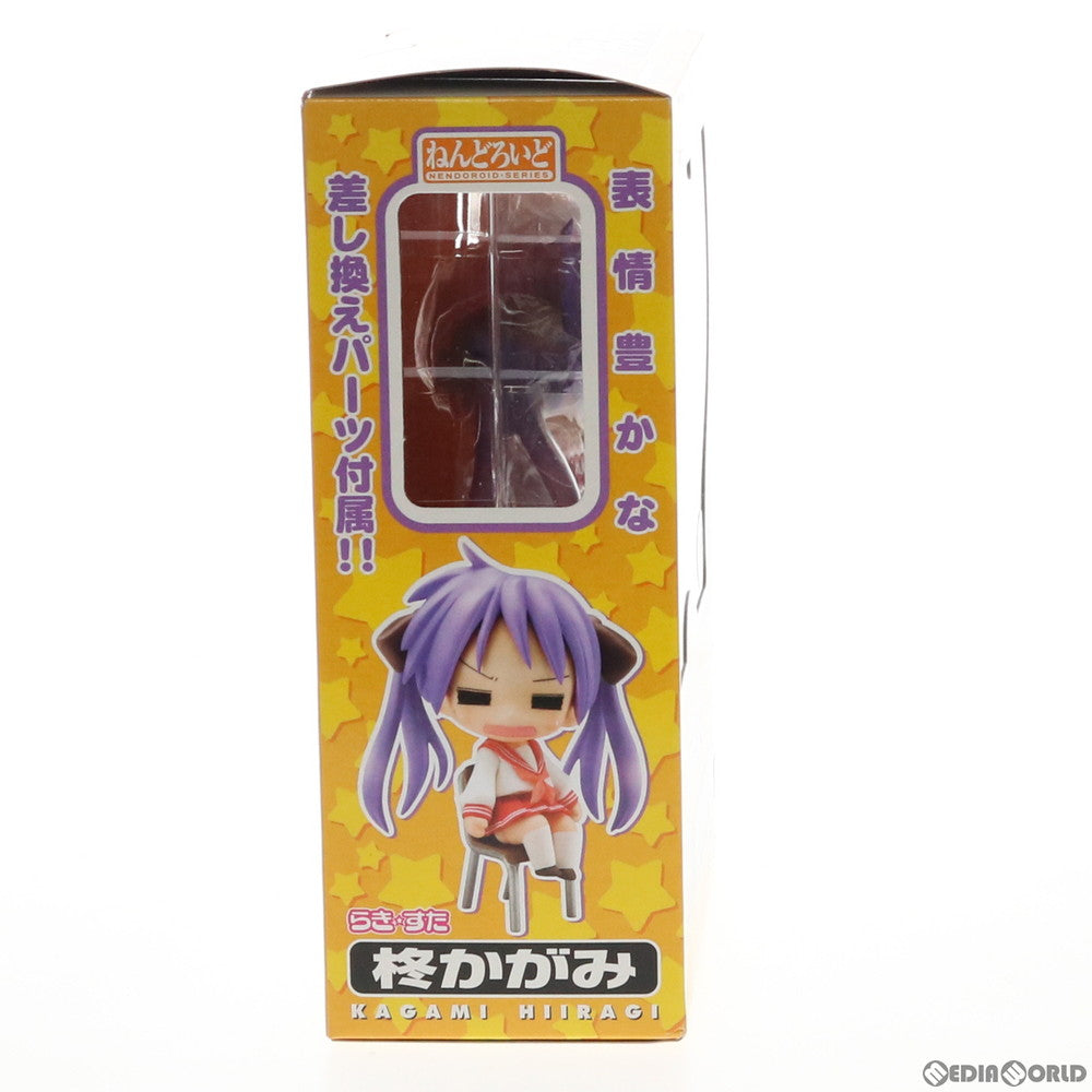 【中古即納】[FIG] ねんどろいど 028c 柊かがみ(キャラアニVer.) TVアニメ らき☆すた 完成品 可動フィギュア キャラアニ/グッドスマイルカンパニー(20080401)
