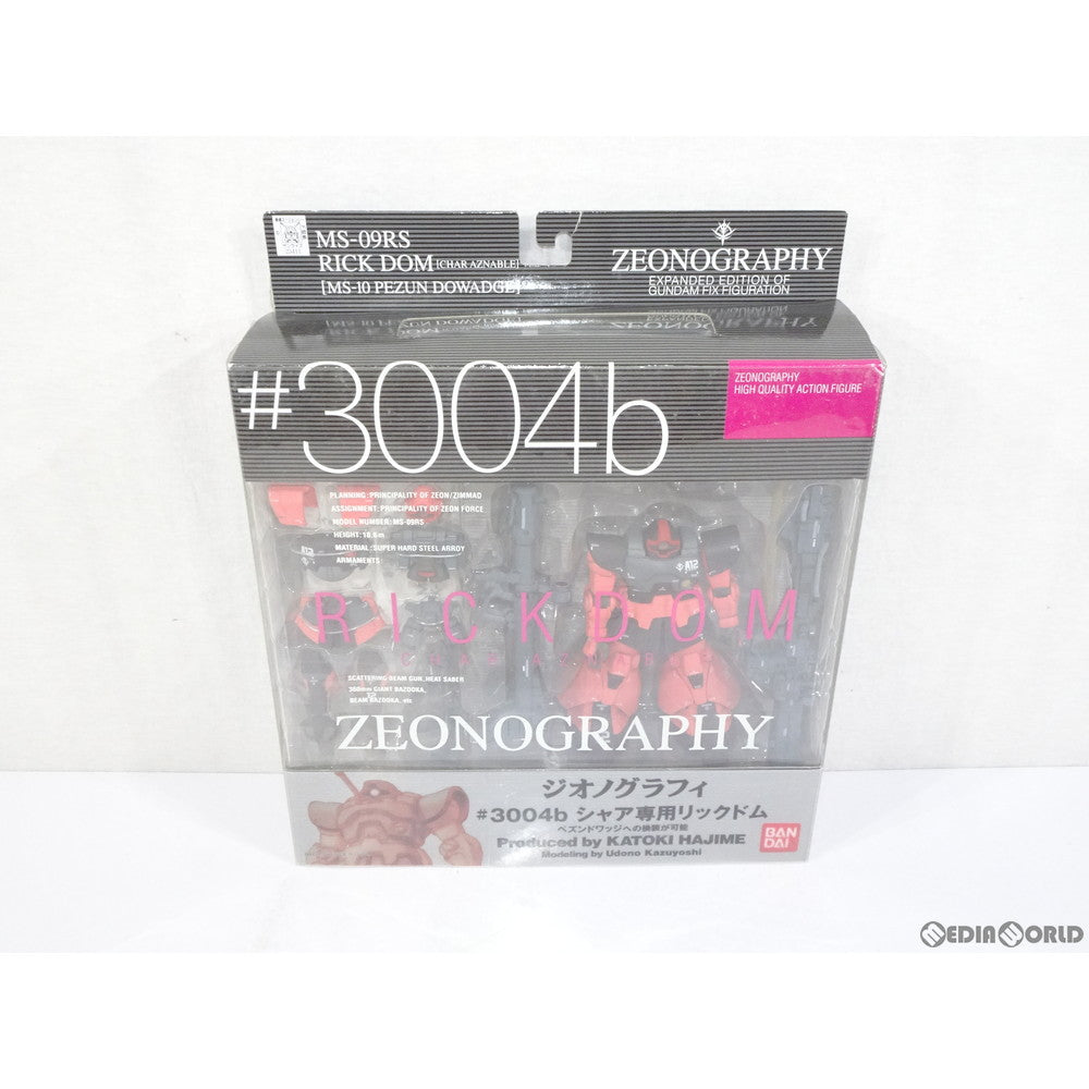 【中古即納】[FIG] GUNDAM FIX FIGURATION ZEONOGRAPHY #3004b MS-09RS シャア専用リック・ドム 機動戦士ガンダム 完成品 可動フィギュア バンダイ(20040901)