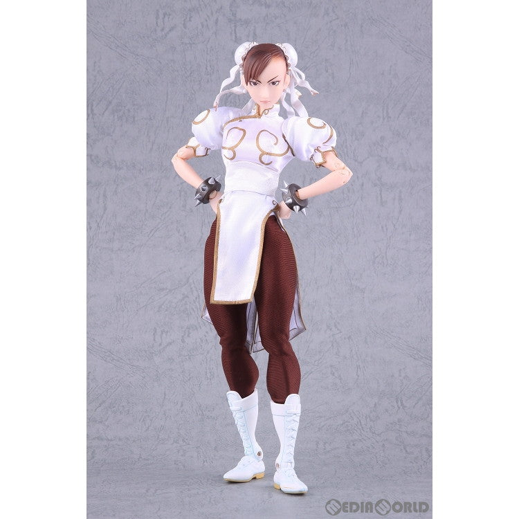 【中古即納】[FIG] 豆魚雷限定 リアルアクションヒーローズ No.425 RAH 春麗(チュンリー) WHITE COSTUME Ver. ストリートファイター 完成品 可動フィギュア メディコム・トイ(20170101)