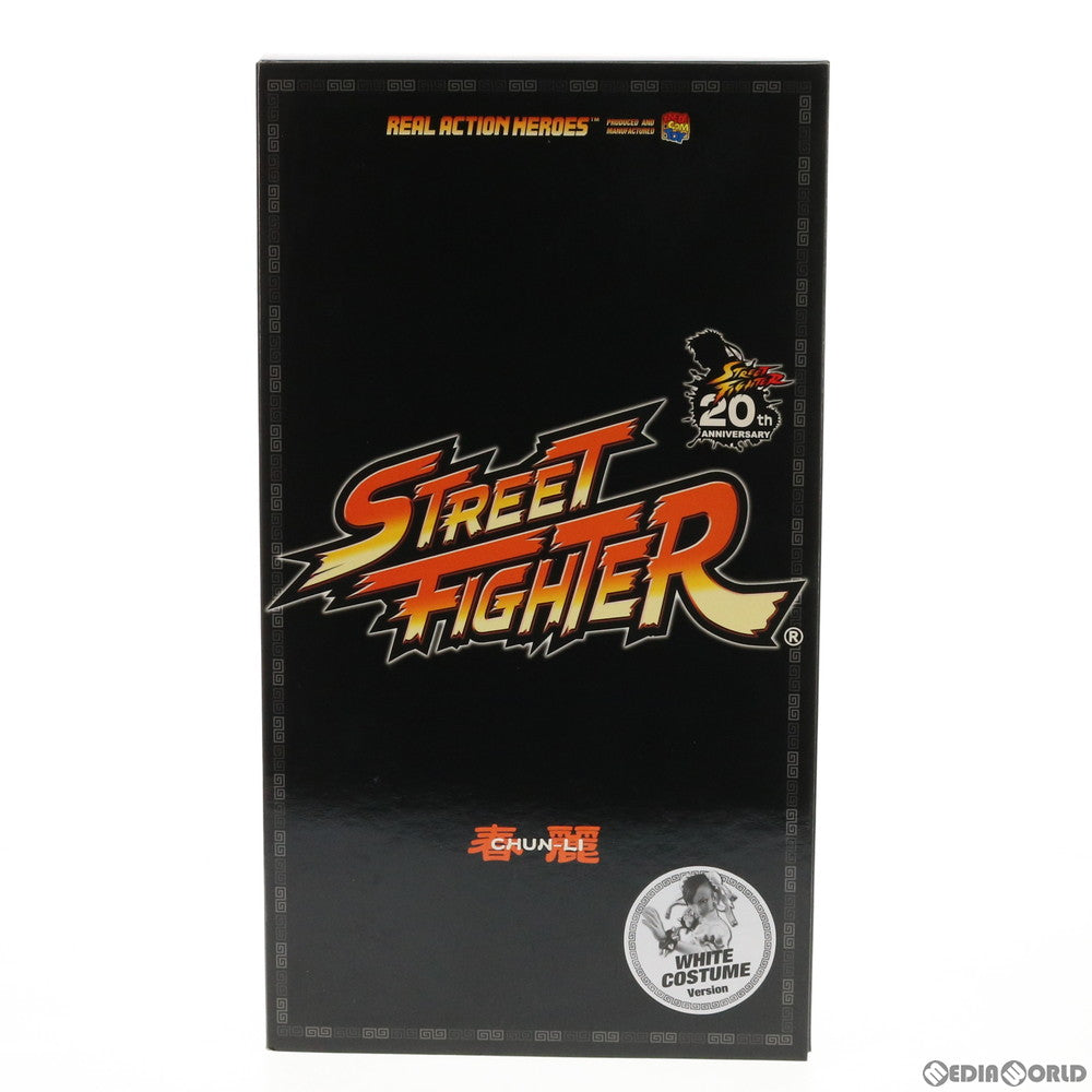 【中古即納】[FIG] 豆魚雷限定 リアルアクションヒーローズ No.425 RAH 春麗(チュンリー) WHITE COSTUME Ver. ストリートファイター 完成品 可動フィギュア メディコム・トイ(20170101)