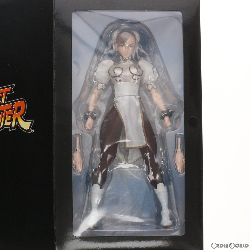 【中古即納】[FIG] 豆魚雷限定 リアルアクションヒーローズ No.425 RAH 春麗(チュンリー) WHITE COSTUME Ver. ストリートファイター 完成品 可動フィギュア メディコム・トイ(20170101)