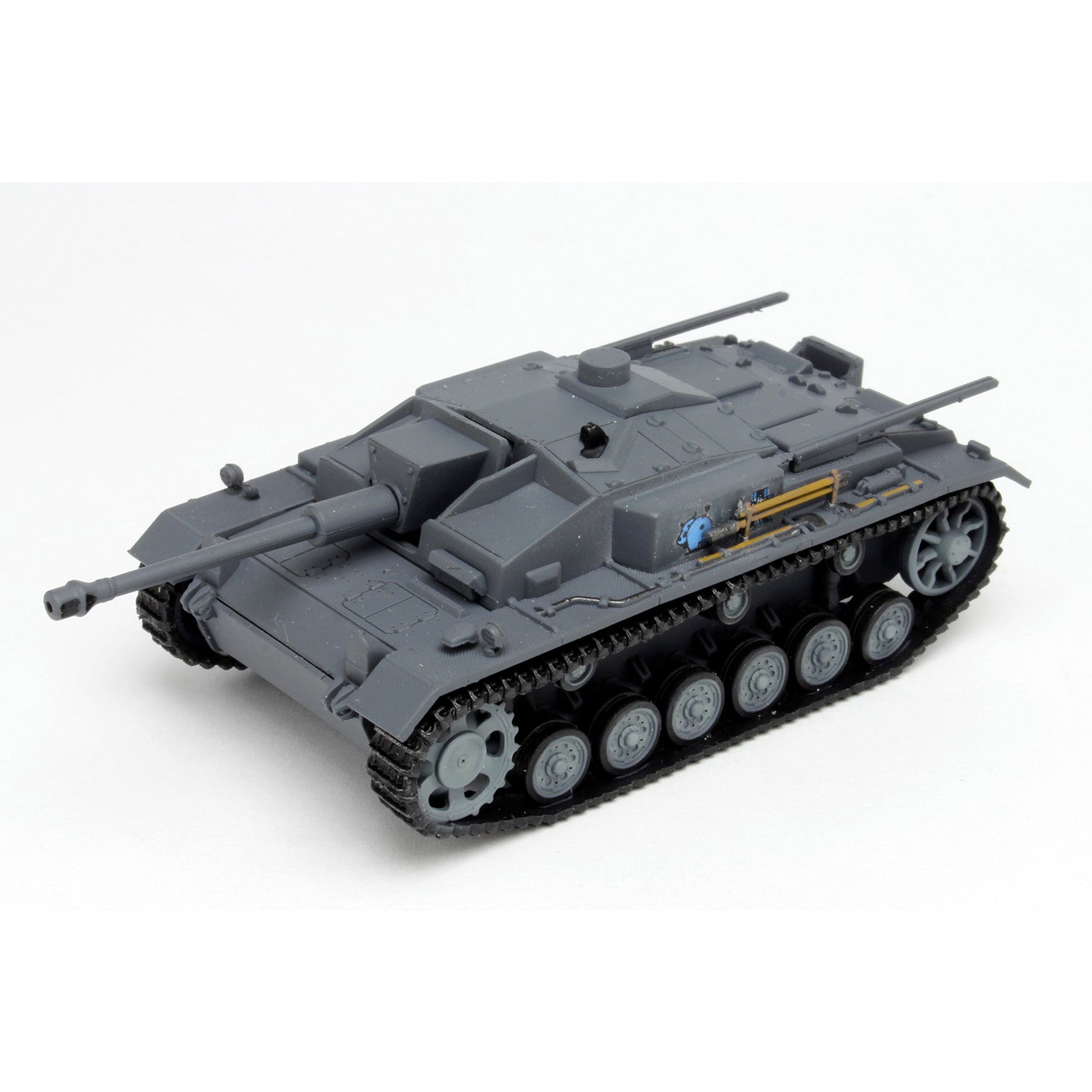 【中古即納】[FIG] てのひら戦車道コレクション III号突撃砲F型 カバさんチーム ガールズ&パンツァー 劇場版 1/72 完成品 フィギュア(GPC72-7) プラッツ(20170921)