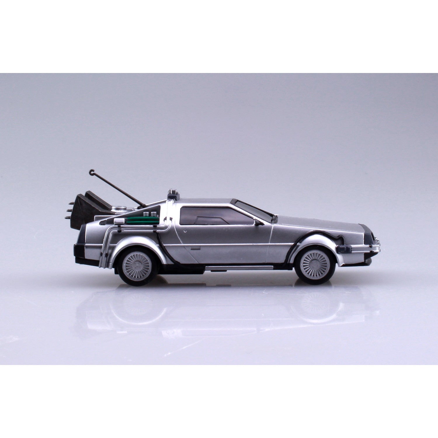 【新品即納】[PTM] (再々販) ムービーメカ No.11 1/43 プルバック PartI タイムマシン バック・トゥ・ザ・フューチャー プラモデル(054758) アオシマ(20250930)