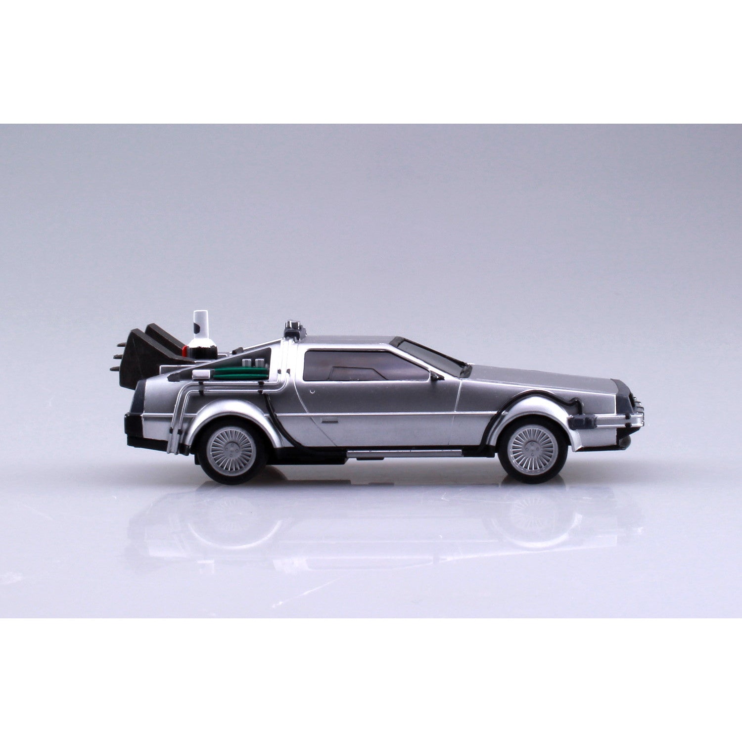 【中古即納】[PTM] (再販) ムービーメカ No.12 1/43 プルバック PartII タイムマシン バック・トゥ・ザ・フューチャー プラモデル(054765) アオシマ(20250930)