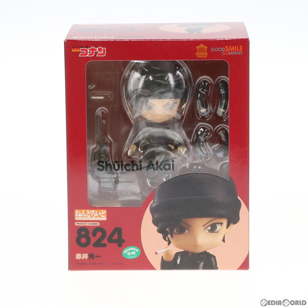 【中古即納】[FIG] ねんどろいど 824 赤井秀一(あかいしゅういち) 名探偵コナン 完成品 可動フィギュア グッドスマイルカンパニー(20180531)