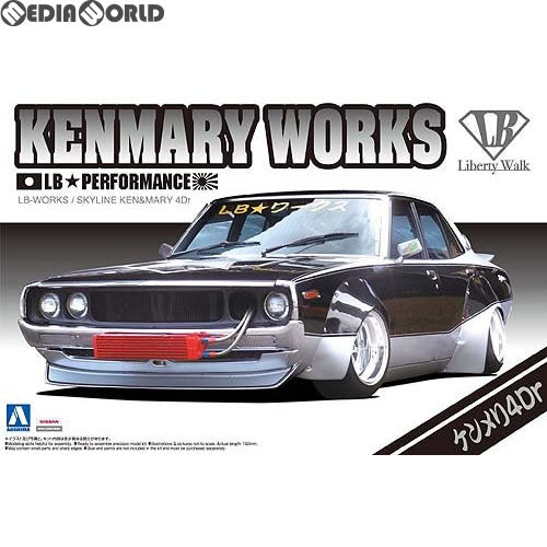 【新品】【お取り寄せ】[PTM] (再販)1/24 リバティーウォーク No.3 ケンメリ4Dr プラモデル アオシマ(20200731)