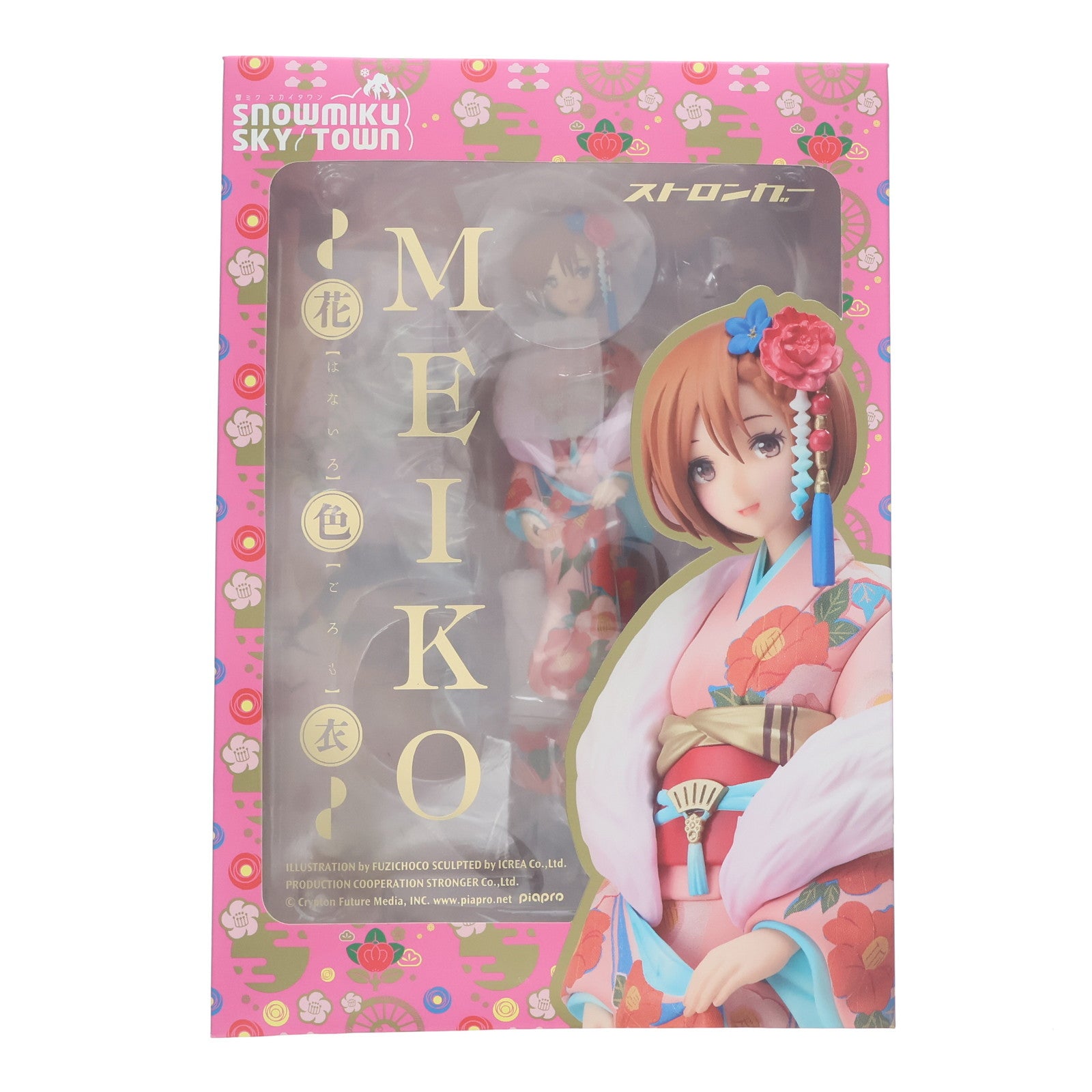【中古即納】[FIG] MEIKO(メイコ) ～花色衣～ キャラクター・ボーカル・シリーズ 1/8 完成品 フィギュア あみあみ&雪ミクスカイタウン&東京フィギュア限定 ストロンガー(20170531)