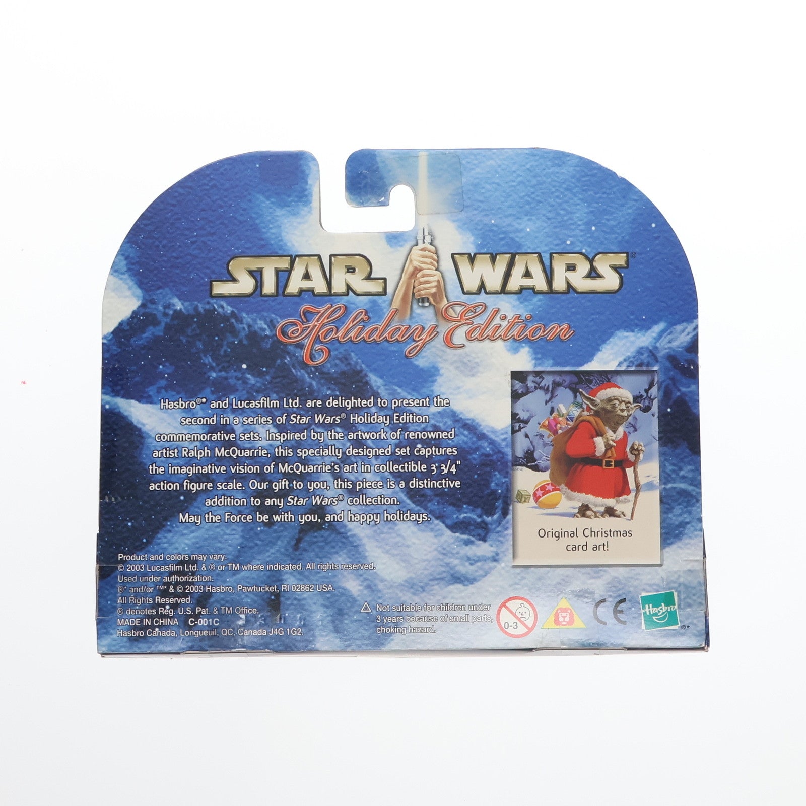 【中古即納】[FIG] ホリデイ エディション ヨーダ STAR WARS(スター・ウォーズ) 完成品 フィギュア(26763) トミーダイレクト(20031231)