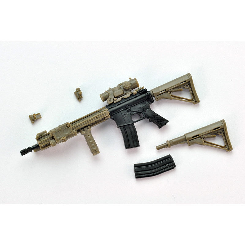 【新品即納】[PTM] (再々販) LittleArmory(リトルアーモリー) LA037 1/12 M4A1SOPMOD BLOCK2タイプ プラモデル(268604) TOMYTEC(トミーテック)(20250531)