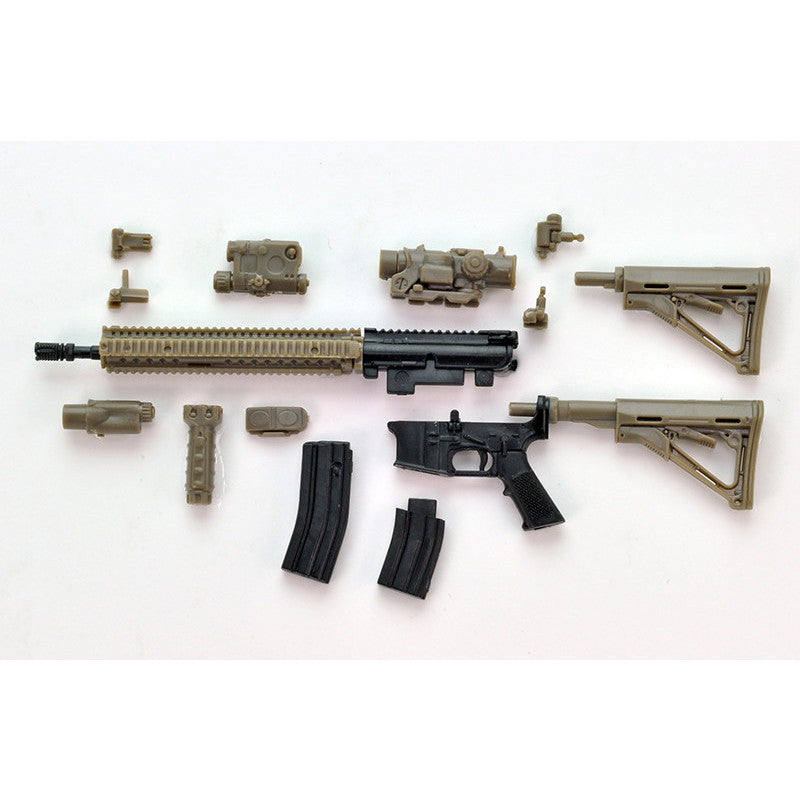 【新品即納】[PTM] (再々販) LittleArmory(リトルアーモリー) LA037 1/12 M4A1SOPMOD BLOCK2タイプ プラモデル(268604) TOMYTEC(トミーテック)(20250531)