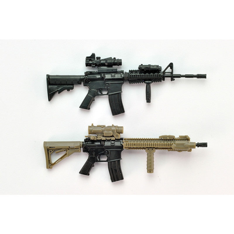 【新品即納】[PTM] (再々販) LittleArmory(リトルアーモリー) LA037 1/12 M4A1SOPMOD BLOCK2タイプ プラモデル(268604) TOMYTEC(トミーテック)(20250531)