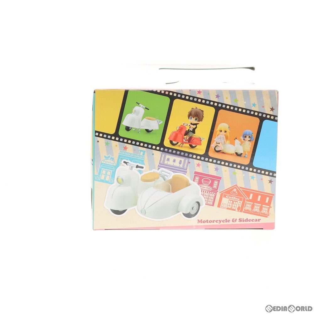 【中古即納】[FIG] キューポッシュえくすとら ばいく&さいどかー(チェリーレッド) フィギュア用アクセサリ(ADE55) コトブキヤ(20180421)