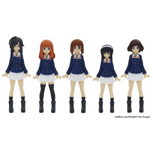 【新品即納】[FIG] (再販) 1/35イメージスケール あんこうチーム フィギュアセット ガールズ&パンツァー 劇場版 完成品 フィギュア(GPFC-1) プラッツ(20250831)