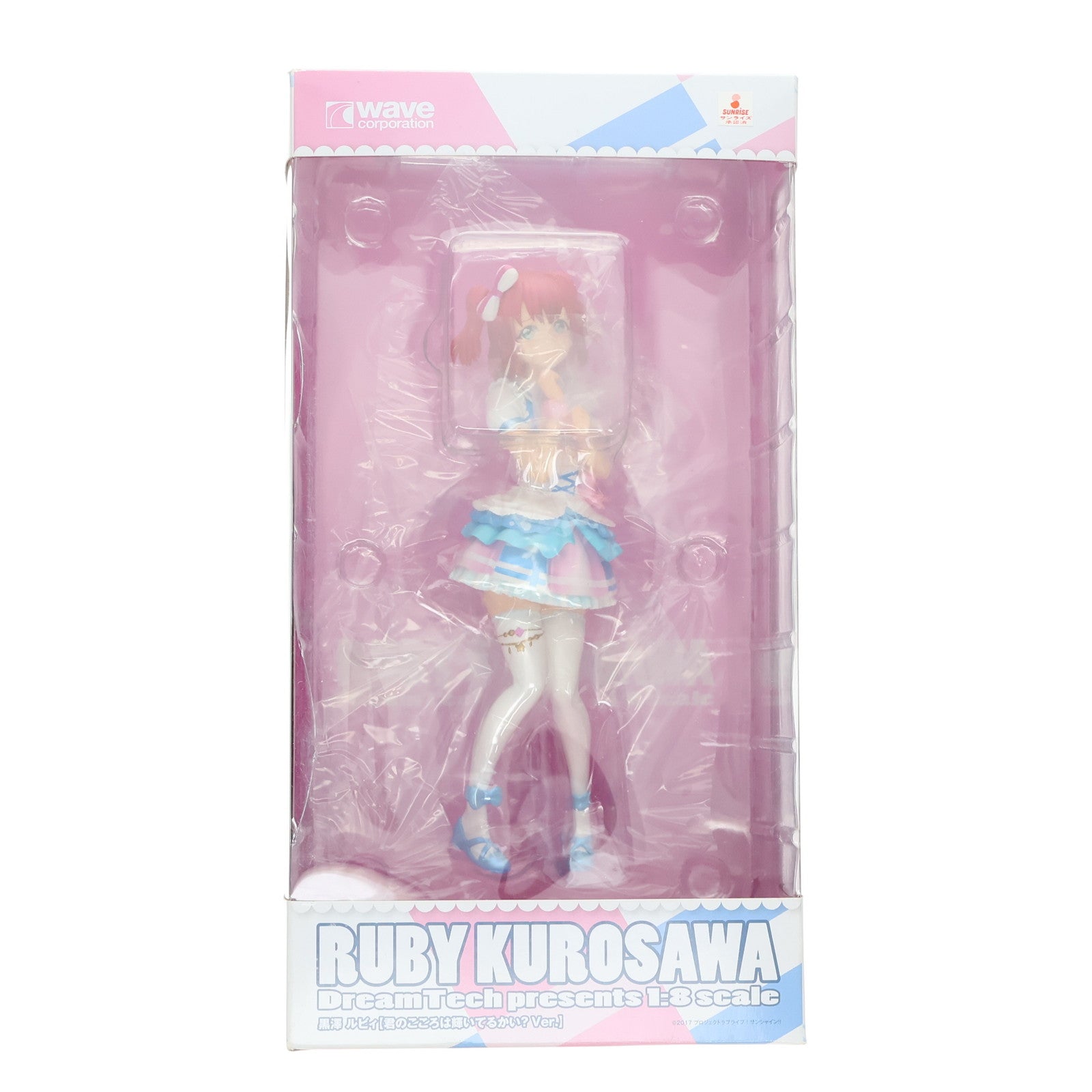 【中古即納】[FIG] ドリームテック 黒澤ルビィ 君のこころは輝いてるかい？Ver. ラブライブ!サンシャイン!! 1/8 完成品 フィギュア(DT-125) ウェーブ(WAVE) (20180428)