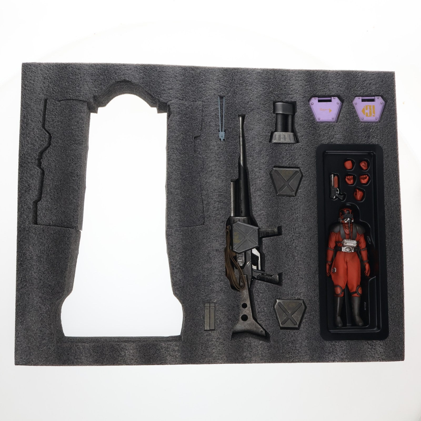 【中古即納】[FIG] スコープドッグ(メルキアカラー) & パラシュートザック 装甲騎兵ボトムズ 1/12 完成品 フィギュア threezero(スリーゼロ)(20190221)