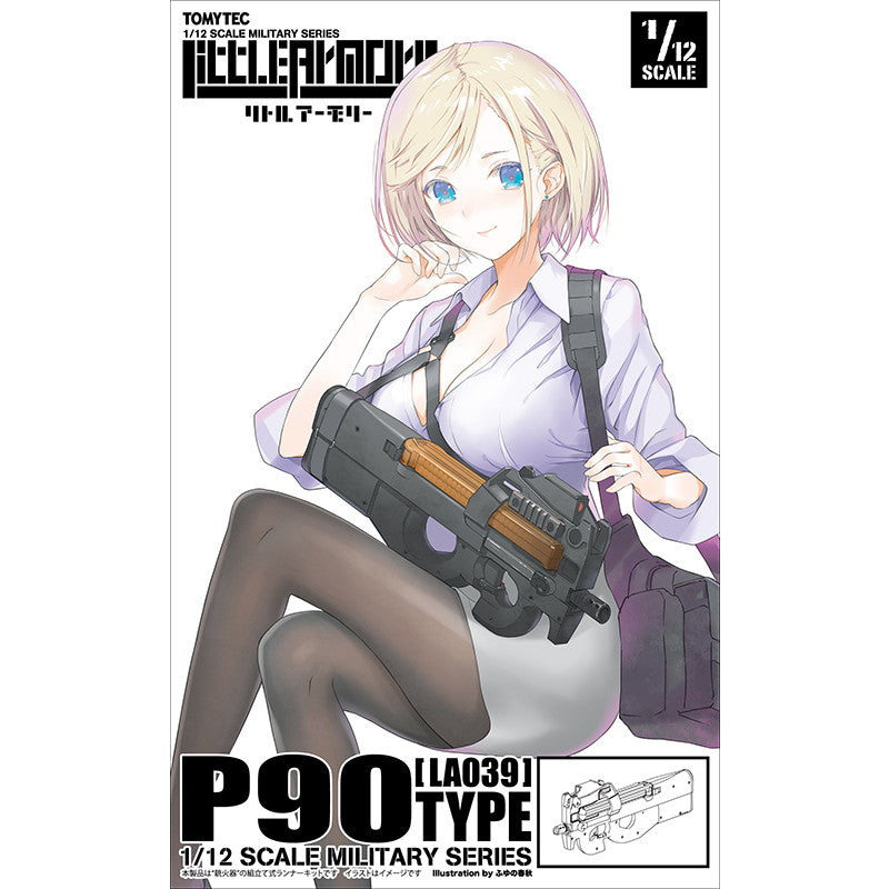 【中古即納】[PTM] LittleArmory(リトルアーモリー) LA039 1/12 P90タイプ プラモデル(288374) TOMYTEC(トミーテック) (20180427)
