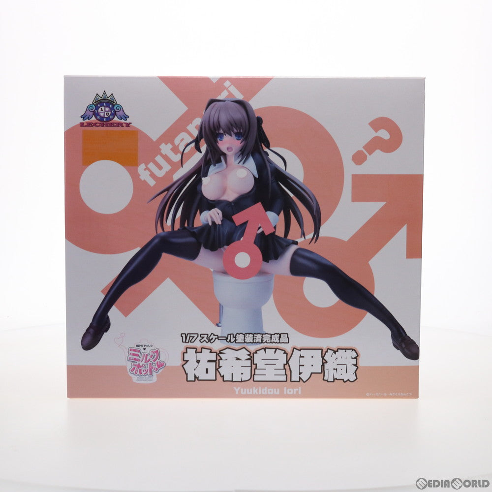 【中古即納】[FIG] 祐希堂伊織(ゆうきどういおり) 朝からずっしり ミルクポット 1/7 完成品 フィギュア レチェリー(20180530)