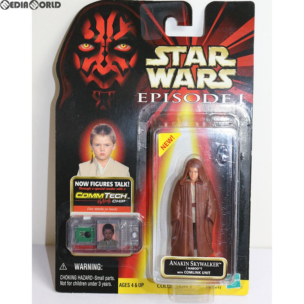 【中古即納】[FIG] コムテック ベーシックフィギュア アナキン・スカイウォーカー ナブー バージョン STAR WARS(スター・ウォーズ) エピソード1/ファントム・メナス 完成品 可動フィギュア(84112) ハズブロ/トミー(19991231)