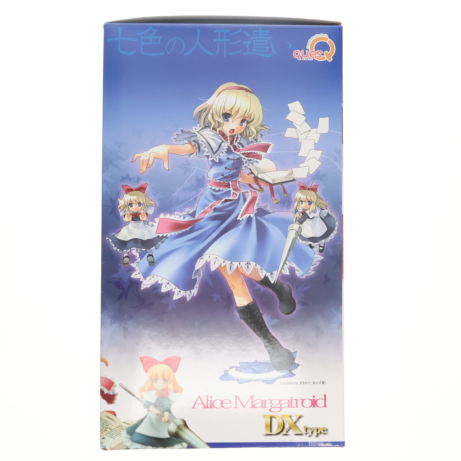 【中古即納】[FIG] ワンフェス2012冬限定 七色の人形遣い アリス・マーガトロイド DX type 黒ストッキングVer. 東方Project 1/8 完成品 フィギュア キューズQ(20120212)