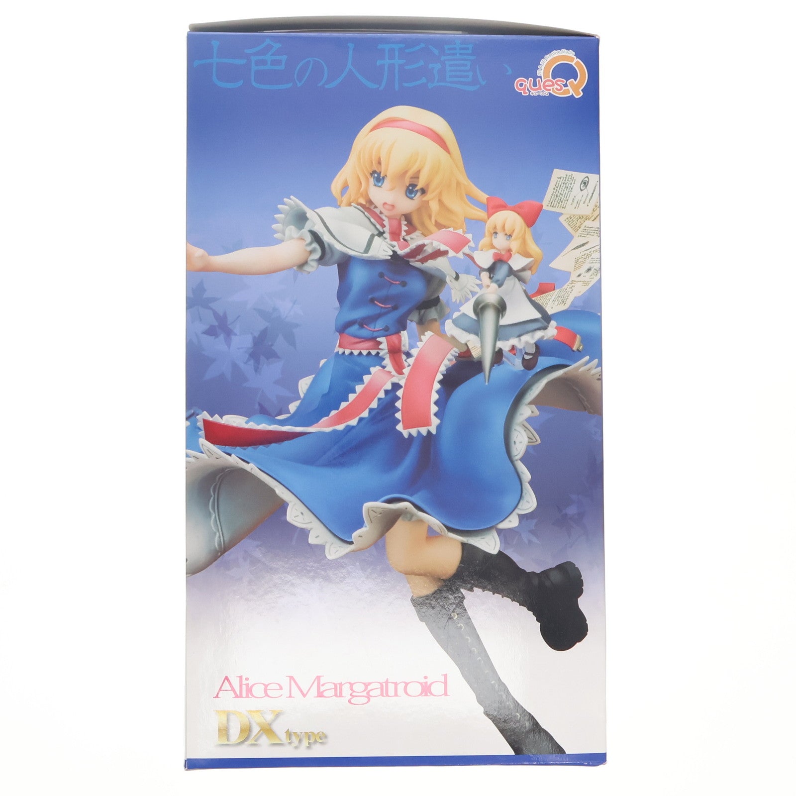 【中古即納】[FIG] ワンフェス2012冬限定 七色の人形遣い アリス・マーガトロイド DX type 黒ストッキングVer. 東方Project 1/8 完成品 フィギュア キューズQ(20120212)