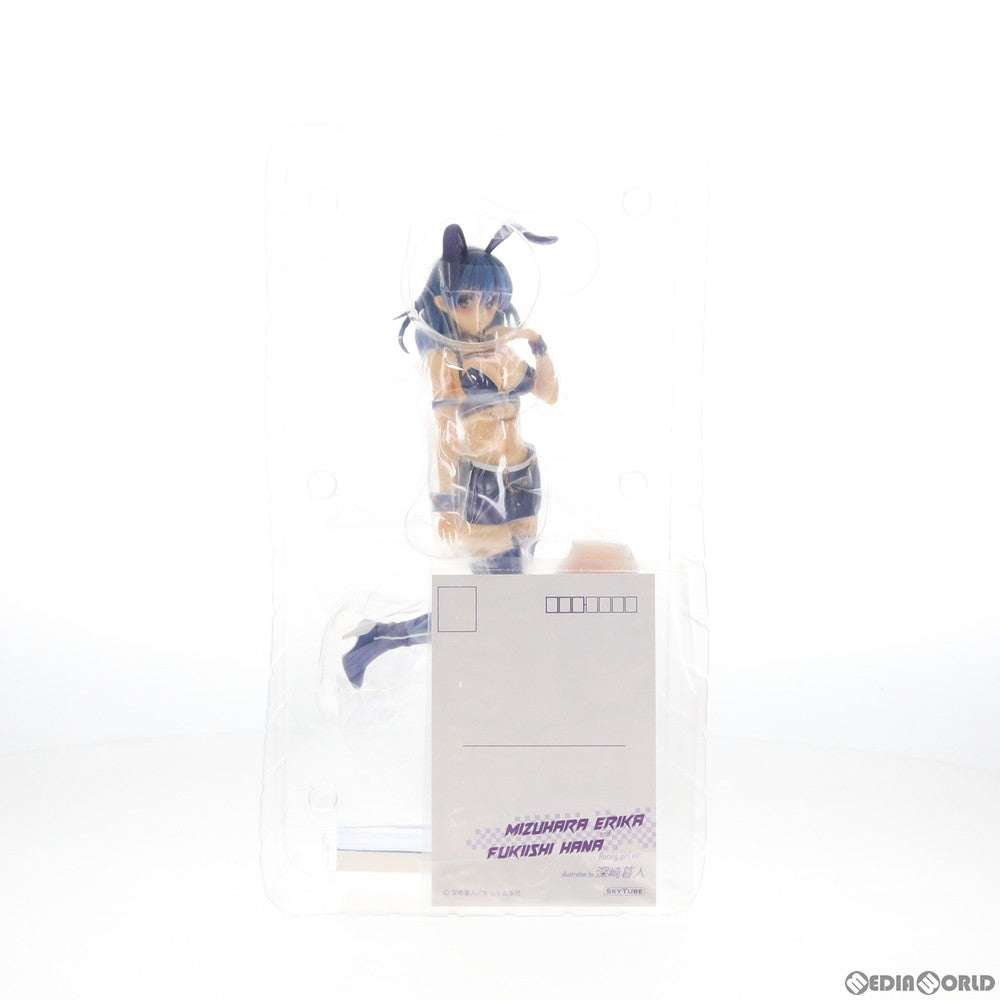 【中古即納】[FIG] ポストカード付属 吹石花(ふきいしはな) Racing girl ver. illustration by 深崎暮人(みさきくれひと) コミック阿吽 1/6 完成品 フィギュア(AX-1045) SkyTube(スカイチューブ)(20180929)
