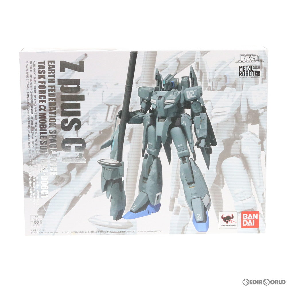 【中古即納】[FIG] METAL ROBOT魂(Ka signature)(SIDE MS) ゼータプラス C1 ガンダム・センチネル 完成品 可動フィギュア バンダイ(20180728)
