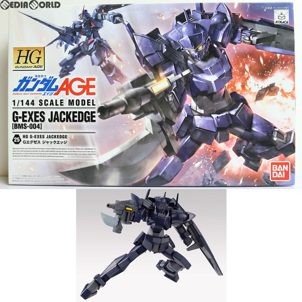 【中古即納】[PTM] HG 1/144 Gエグゼス ジャックエッジ 機動戦士ガンダムAGE(機動戦士ガンダムエイジ) プラモデル バンダイ(20120728)