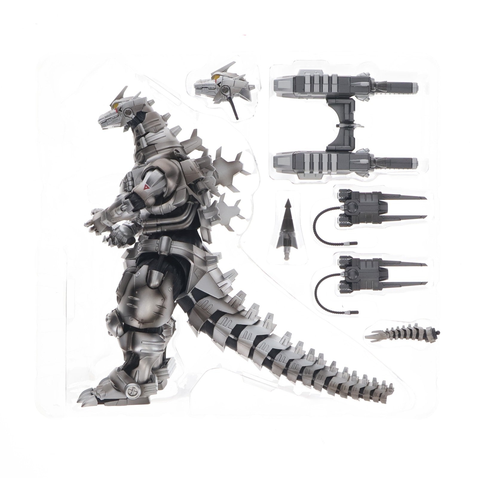 【中古即納】[FIG] 魂ウェブ商店限定 S.H.MonsterArts(モンスターアーツ) 3式機龍(重武装型/高機動型) ゴジラ×モスラ×メカゴジラ 東京SOS 完成品 可動フィギュア バンダイ(20141031)