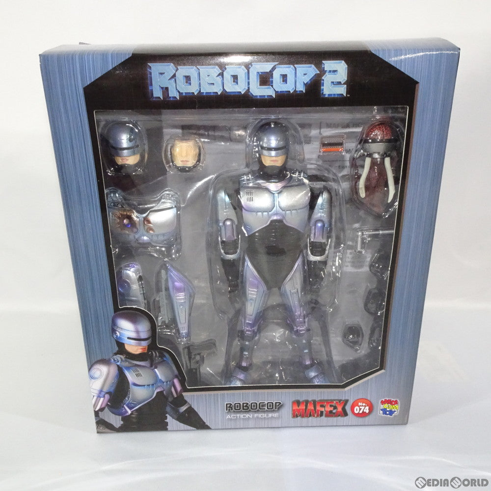 【中古即納】[FIG] マフェックス No.074 MAFEX ROBOCOP 2(ロボコップ2) 完成品 可動フィギュア メディコム・トイ(20190130)