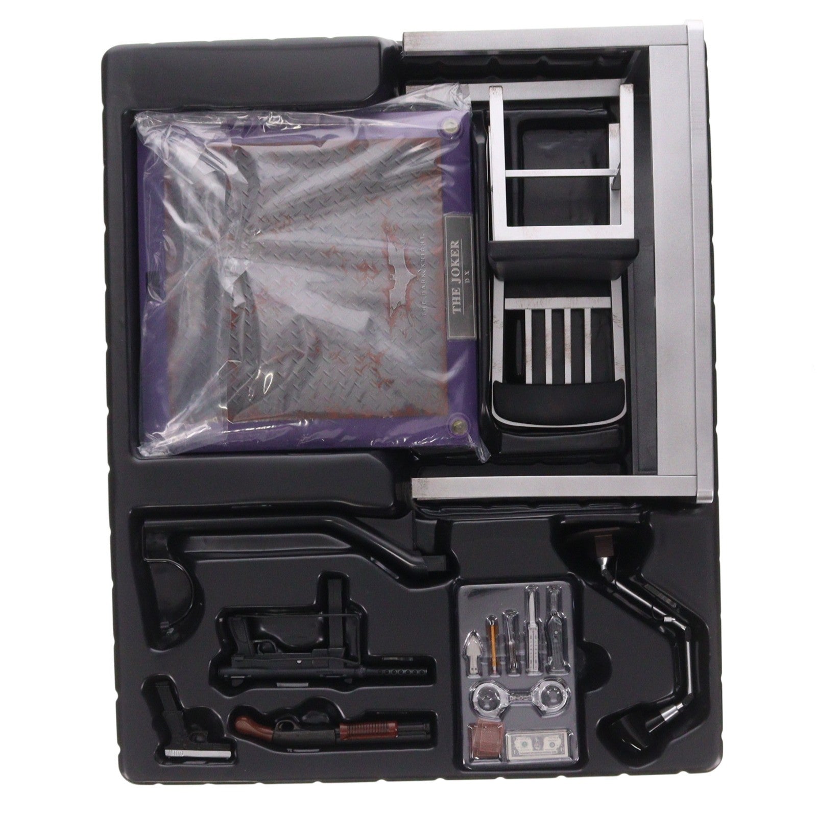 【中古即納】[FIG] トイサピエンス限定 ボーナスアクセサリー付属 ムービー・マスターピース DX ジョーカー(2.0版) ダークナイト 1/6 完成品 可動フィギュア(DX#11b) ホットトイズ(20130228)