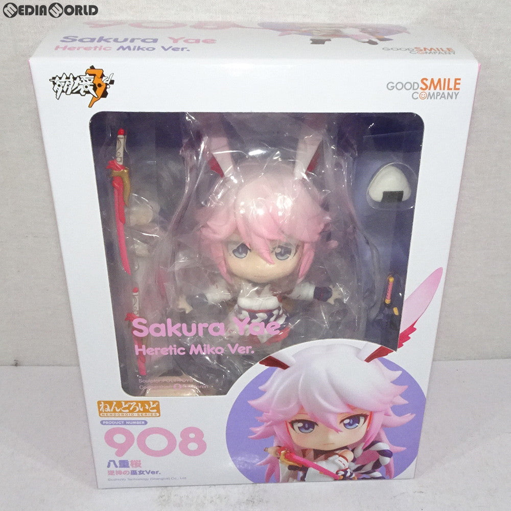 【中古即納】[FIG] ねんどろいど 908 八重桜(やえさくら) 逆神の巫女Ver. 崩壊3rd(ほうかいサード) 完成品 可動フィギュア グッドスマイルカンパニー(20180927)