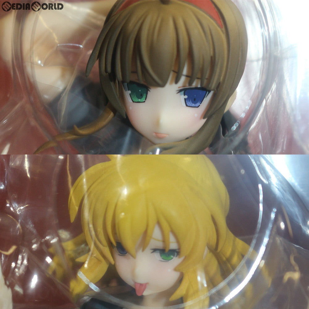 【中古即納】[FIG] 極美Girls Slender Glamorous 両備×両奈(りょうび×りょうな) 素肌セーラー服Ver. 閃乱カグラ NewWave Gバースト フィギュアセット 1/10 完成品 プルーヴィー(20180915)